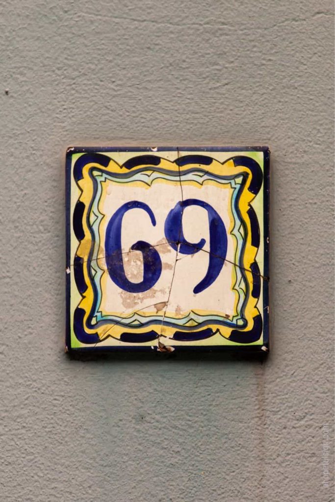 Angel number 69 meaning: House number 69