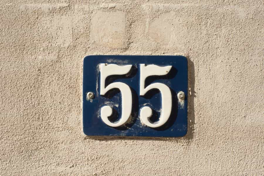 Address number 55