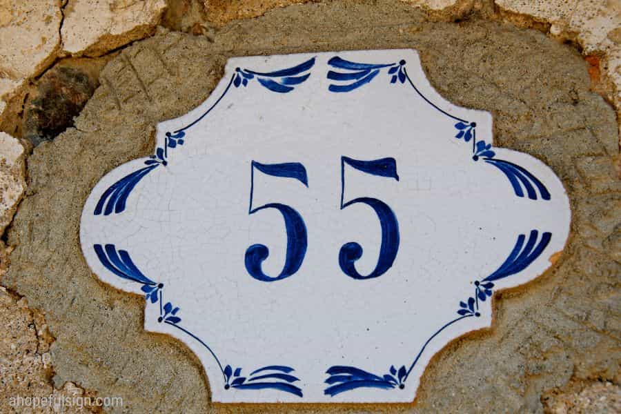 Angel number 55 meaning: Number 55 sign