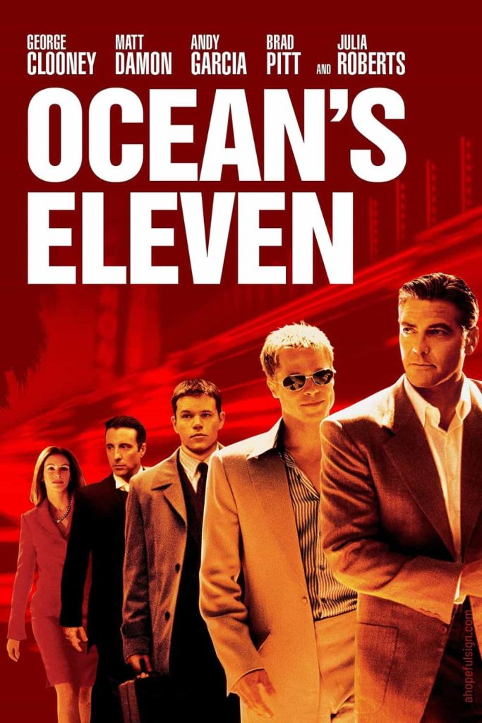 Ocean 11 movie poster