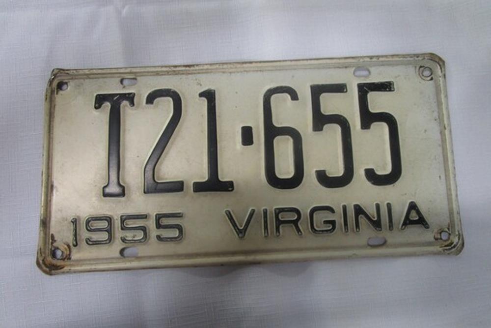 Angel number 655: Virginia 655 car plate